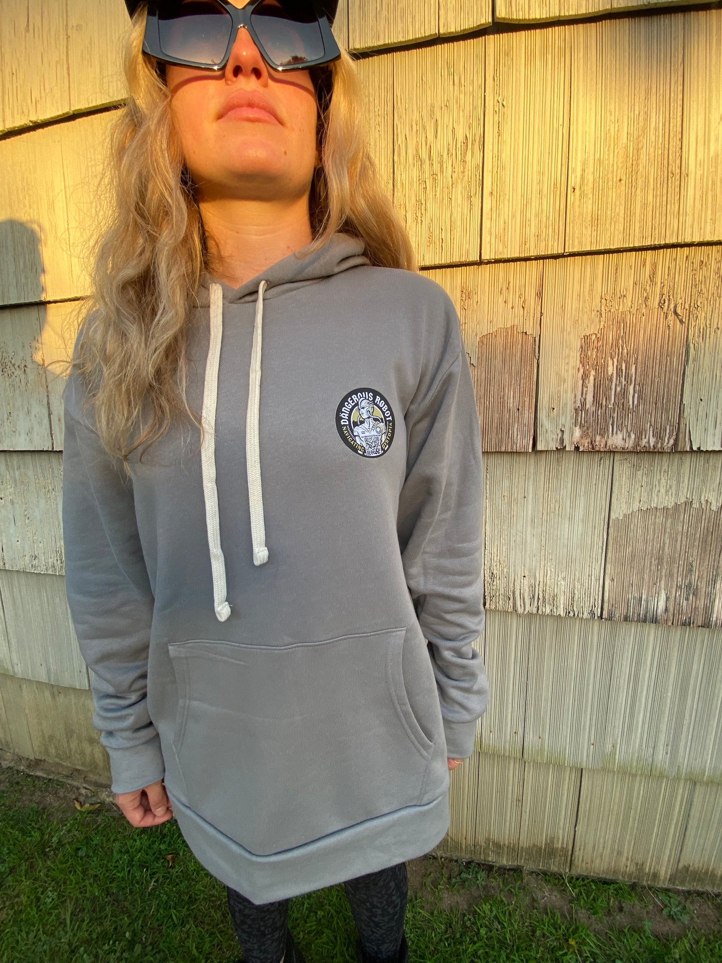 Hoodies - Robot Grey