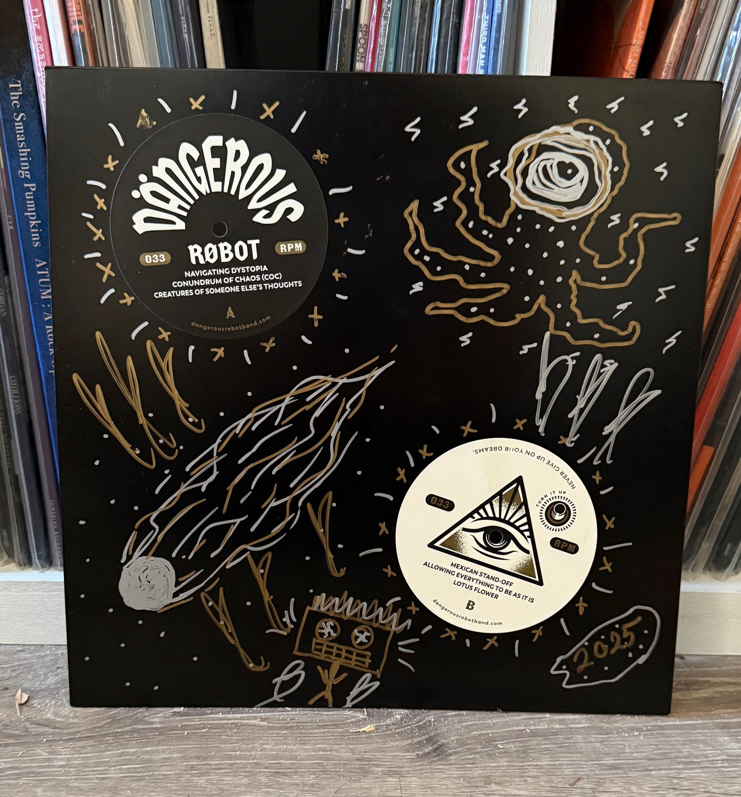 Limited Edition 3 Year Anniversary Vinyl of Navigating Dystopia