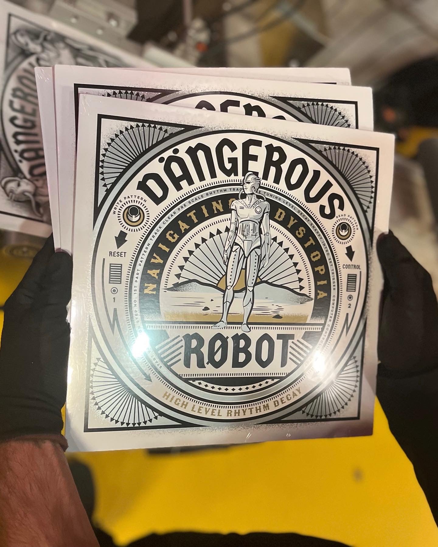 Navigating Dystopia Vinyl + T-Shirt Bundle